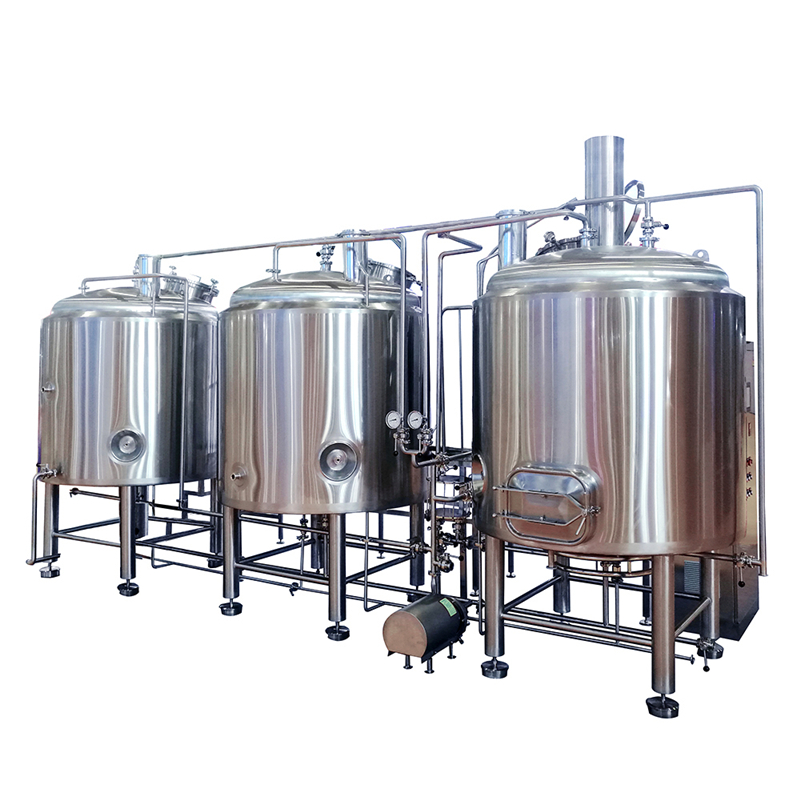 1000L 4 vessels Brewhouse System Stainless Steel Beer Brewing Equipment Turnkey Project for sale  ZXF